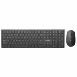 ALOGIC Echelon USB-C laetav juhtmevaba hiir ja klaviatuur t&auml;issuuruses QWERTZ