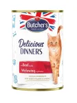 M&auml;rg kassitoit Butcher's Delicious Dinners 400 g &mdash; Veiseliha, teraviljavaba, t&auml;iskasvanud