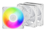 ARCTIC Freezer P14 Pro A-RGB (Valge) - 3-pakk 140 mm A-RGB PWM ventilaatorit kaablijaoturiga