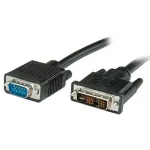 VALUE DVI-VGA kaabel, DVI (12+5) ST - VGA ST 5,0m (11.99.5449)
