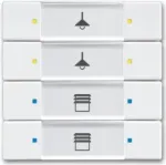 BUSCH JAEGER Puuteandur 4/8-suunaline Multifunktsioon 6127/02-84