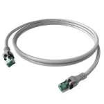 Sacon EasyLan DualBoot PushPull - paigalduskaabel - RJ-45 (M) - RJ-45 (M) - 3 m - STP - CAT 6a - IEEE 802.5/IEEE 802.3 - vormitud - hall (CPP1OAAAAA0030)