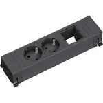 Pikendusjuhe Bachmann 916.060 0.1 m 2 vahelduvvoolupesa Must