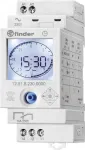 Finder 12.51.8.230.0000 elektrooniline taimer, 1 kanal, p&auml;eva/n&auml;dala programm, 16 A, 230 V AC, valge