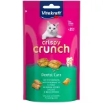 Kasside hamburgeri maiuspala Vitakraft Crispy Crunch Dental 60 g &mdash; kr&otilde;mpsuv hamburgeri suupiste kassidele