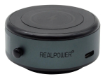 Passiivne hoidik RealPower ChargeAir MAG Car Must mobiiltelefonile/nutitelefonile