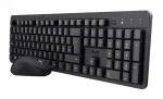 Trust TKM-360 klaviatuur Kaasas hiir Kontor RF Juhtmevaba QWERTZ Saksa Must