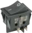 Bachmann 924.095 Electrical Switch Rocker switch 2P Must (924.095)