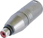 Neutrik NA2MPMF - audioadapter - XLR3 (M) RCA-le (W) (NA2MPMF)