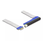 DeLOCK Riser Card PCI Express x1 isane kuni x16 pesa kaabliga 20 cm