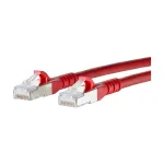 MetzConnect BTR - patch-kaabel - RJ-45 (M) - RJ-45 (M) - 3 m - varjestatud - (CAT 6a) - halogeenivaba - punane (1308453066-E)