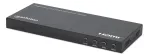 Manhattan 4K 4-pordiline HDMI-multivaaturi l&uuml;liti, l&uuml;liti nelja sisendiga &uuml;hel kuval, 4k@30Hz, mitu vaatamisvalikut, sh pilt-pildis ja kahe-/neljaekraaniline, nupp- v&otilde;i kaugjuhtimine, 3,5 mm ja Toslink heli, must, 3-aastane garantii