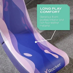 Konsooli m&auml;ngutool x rocker 2022084 &mdash; polsterdatud pehmendusega iste, max kandev&otilde;ime 80 kg, 400&times;855 mm, k&otilde;rgus 65,5 cm