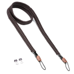 C-ROPE Traveler Paracord kaamerarihm, 140 cm, Dark Coffee