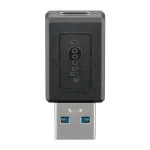 Goobay 45400 USB 3.2 1. p&otilde;lvkonna adapter, USB-a pistik &ndash; USB-C pesa, Su