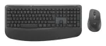 Logitech MK880 For Business juhtmeta klaviatuuri ja hiire komplekt - grafiit - &Scaron;veitsi prantsuse paigutus