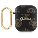 Guess GUA2PG4GPK AirPods 1/2 Cover Black 4G Hook