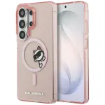 KARL LAGERFELD IML Peekaboo Choupette MagSafe Case Samsung Galaxy S26 Ultra, roosa