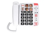 Alcatel Swissvoice Xtra 1110 juhtmega telefon valge