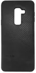 Evelatus Samsung Galaxy A6+ (2018) TPU Tagakaas Metallplaadiga Magnetilise Autohoidiku jaoks, Must