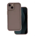 iLike Samsung Galaxy A15 4G / A15 5G Rim TPU Case Brown