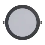SYNERGY21 LED Ultra Slim LED Panel Light V6 12W SWW/WW/NW (3CCT) Black 24V