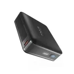 SBS HD 65W 20000mAh Power Bank LCD-ekraaniga - Must