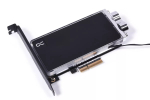 Alphacool Core M.2 NVMe PCIe 5.0 vedelikjahuti tagaplaadiga