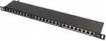 GETFORT PGF-6FTP24-B8 FTP Cat.6 24-Port Patch Panel 0.5U Black