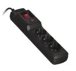 Activejet COMBO 3GN 5M must pikendusjuhe kaabliga