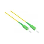 GoodConnections OS2 Simplex kiudoptiline patch-kaabel SC/SC SM 9/125 30m LSZH kollane