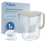 BRITA Style Essential XL veefiltri kann 3,6L valge + MAXTRA PRO Pure Performance liiv