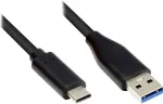 EXSYS EX-K1584-3.0 USB 3.2 Gen 1 kaabel, USB-A - USB-C, 3 m, must