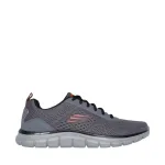 Skechers Track Leshur meeste treeningjalatsid, s&ouml;emust/oranž, EU 44