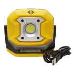 C.K Tools laetav t&ouml;&ouml;lamp, COB LED, 700 lm, 10 W, IP65/IK05 (T9735USB)