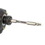 C.K Tools T4482 DEPZ2SL409D3 3-osaline kruvikeeraja otsakute komplekt, PoziDriv PZ2, piluotsakud SL4,0 mm ja SL9,0 mm, 25 mm, 1/4 tolli kuuskant, S2 teras