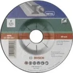Bosch 2609256339 S&uuml;vistatud keskosaga lihvketas 230 mm, 22,23 mm ava, A 24 S BF, 1 tk