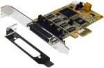 EXSYS EX-45364 PCIe 4-pordiline RS-232/422/485 jadaliidese kaart madalaprofiilse kinnitusega (SystemBase)