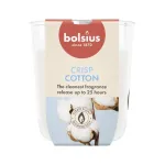 BOLSIUS True Scents Fresh Cotton l&otilde;hnav k&uuml;&uuml;nal klaasis &Oslash;80x73mm