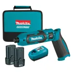 L&ouml;&ouml;kkruvikeeraja Makita TD022DSE 1/4 tolli 2450 p/min 25 N&sdot;m Must, Sinine