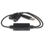 StarTech.com USBPS2PC USB&ndash;PS/2 adapter klaviatuurile ja hiirele, USB &ndash; 2x PS/2