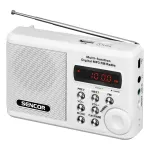 Kaasaskantav raadio SRD 215 W MP3, USB, SD