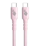 USB C - USB C 60W želee-kaabel 1m roosa