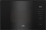 Beko BMGB20212B integreeritav grilliga mikrolaineahi, 20 l, 800 W, 1000 W grill, 31,5 cm p&ouml;&ouml;rlev taldrik, elektrooniline juhtimine, must