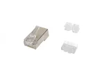 Equip Cat.6A RJ45 varjestatud pistik, 100 tk pakendis