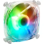Sharkoon SHARK Disc RGB 120 mm korpuse ventilaator, l&auml;bipaistev