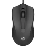 HP Wired hiir 105, m&otilde;lemak&auml;eline, optiline, USB Type-A, 1600 DPI, must