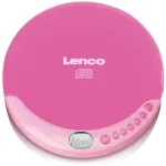 Kaasaskantav CD-m&auml;ngija Lenco CD-011 roosa