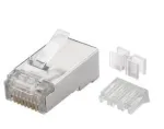 MicroConnect CON6AFTP modulaarne RJ45 pistik Cat6a FTP, 100 tk