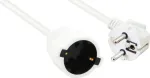 Pikendusjuhe helos 262878 CEE 7/7 (isane nurga all) kuni CEE 7/7 (emane sirge) 250V 16A 10m valge